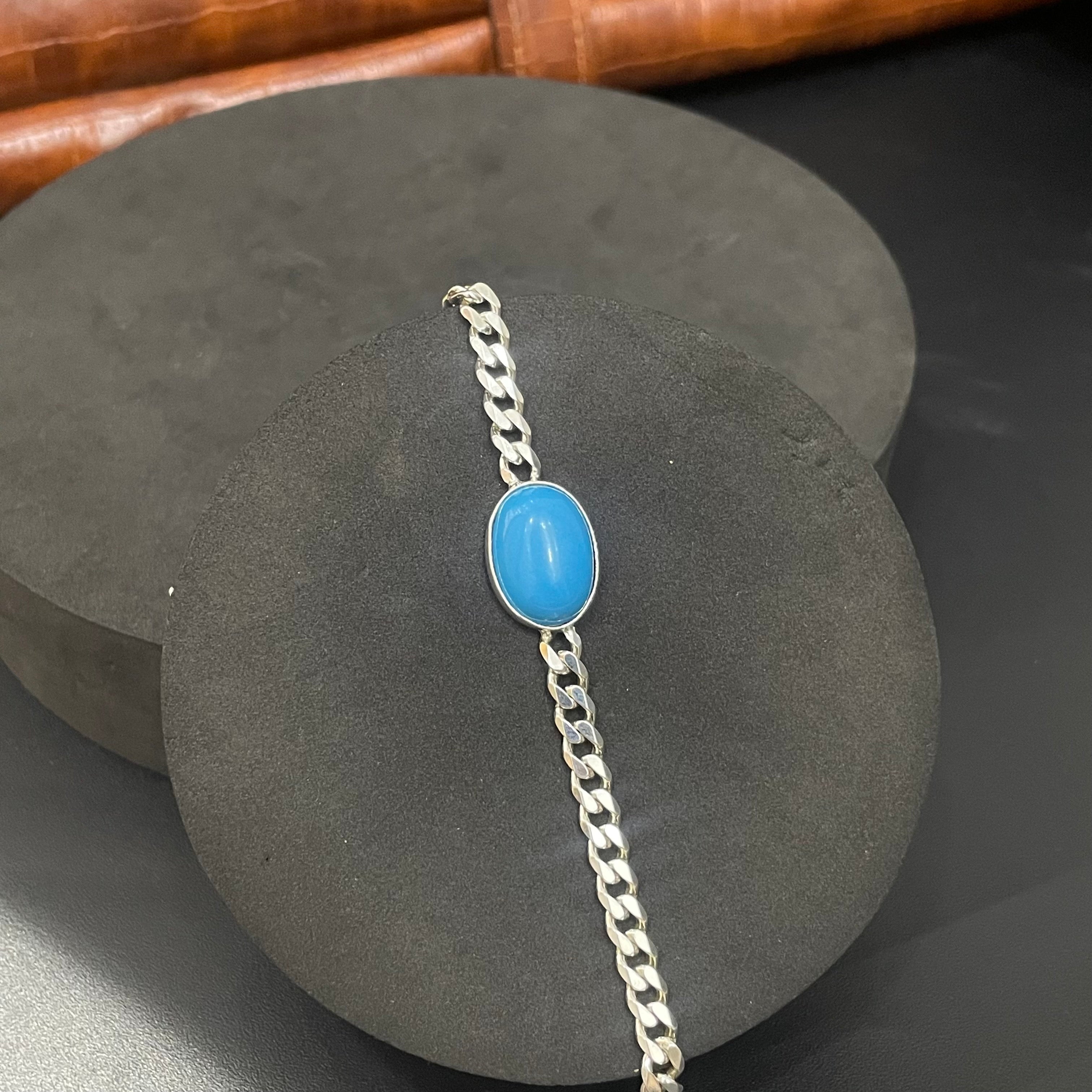 Mens  Silver  Bracelet Salmankhan Kadap