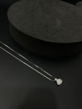 Silver Ladies Pendant Chain Moon Silver