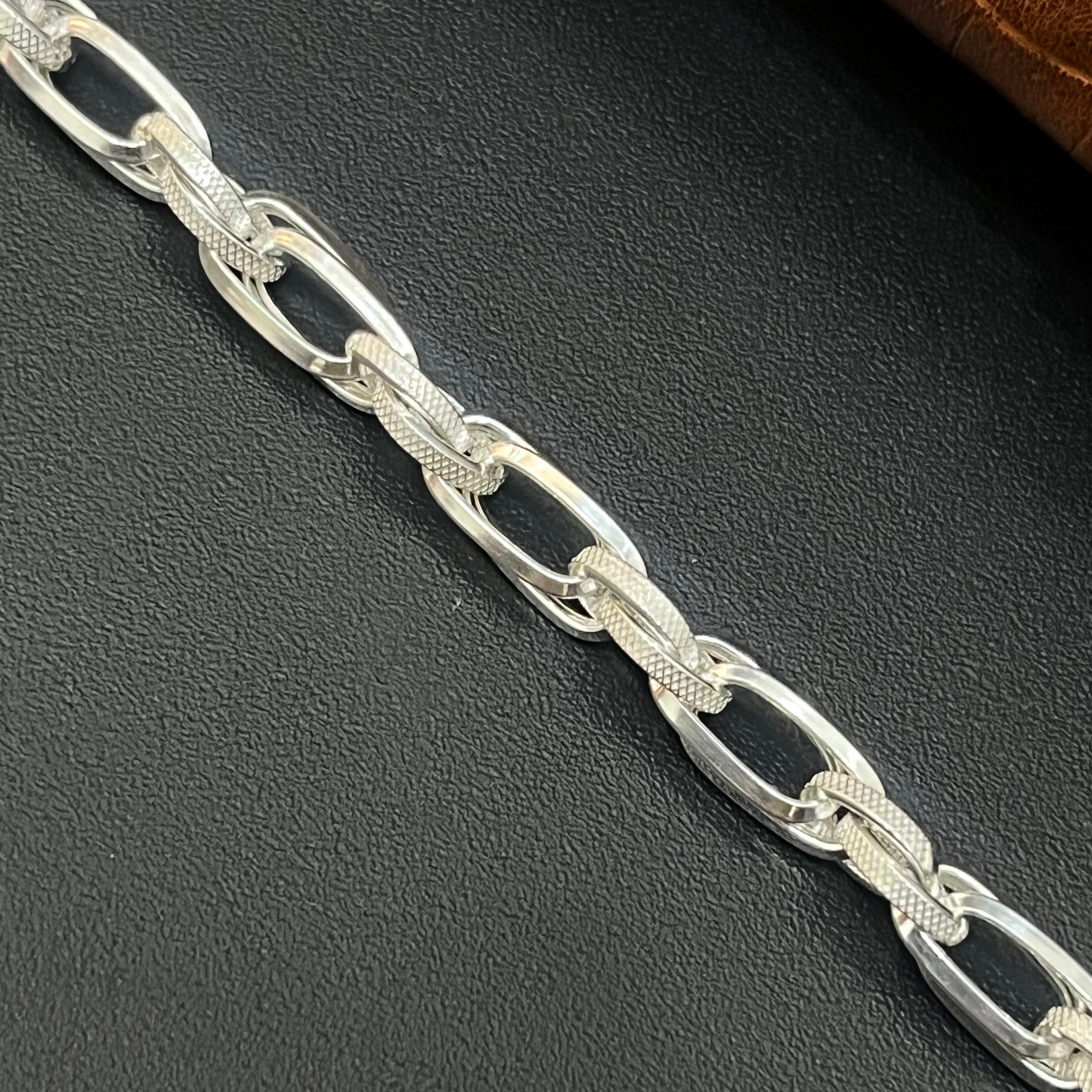 Silver Mens Bracelet 4