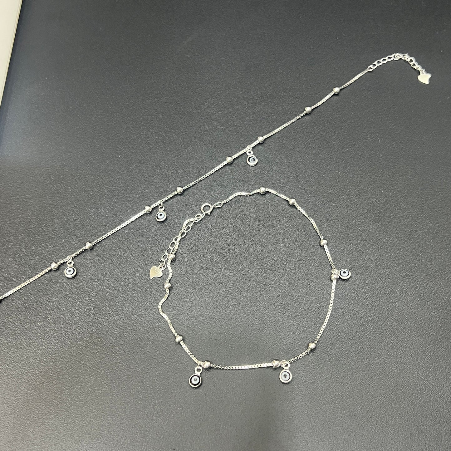 Ladies Anklet Charms Evileye