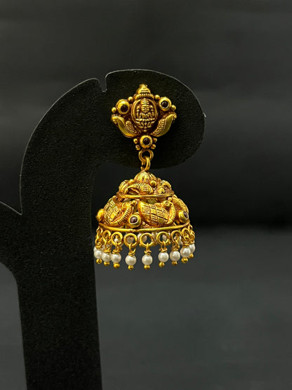 Silver Antique Kammal Jimki ADS05