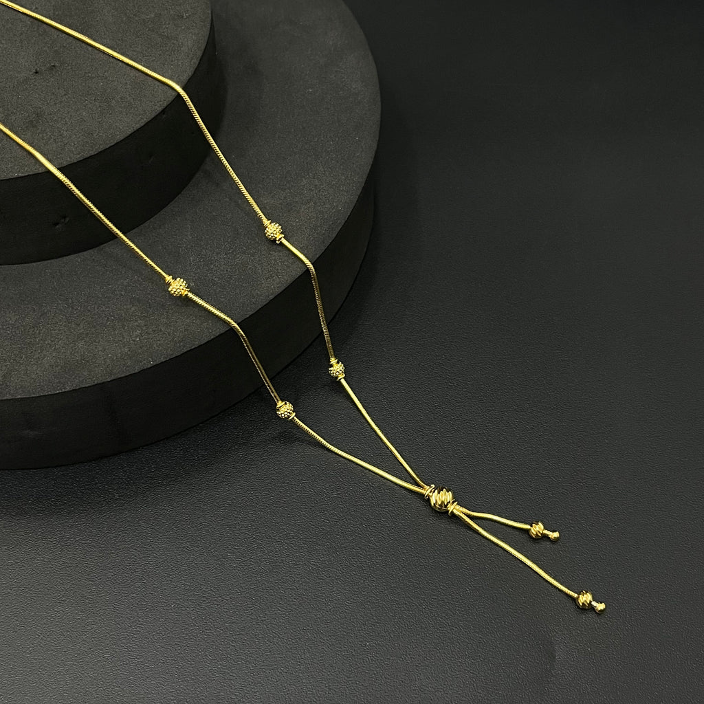 Silver Gold Finished Dokiya Chain S01