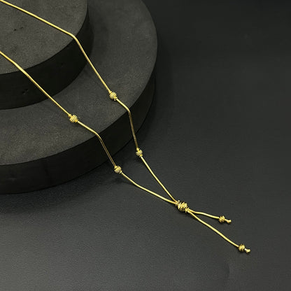 Silver Gold Finished Dokiya Chain S01