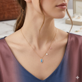 Silver Ladies Chain Charms Rosegold Colourflu Clover