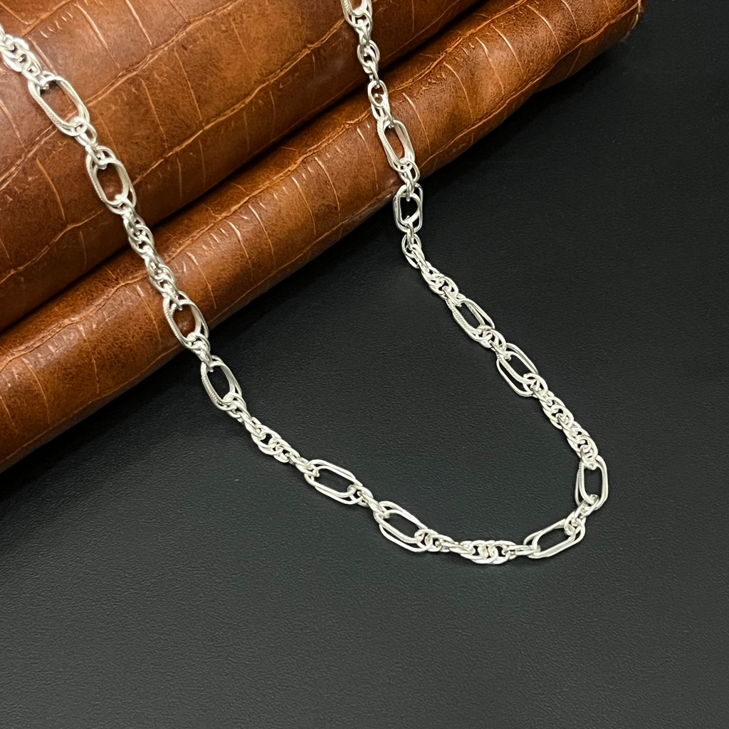 Silver Mens Chain Indo Italy MS12 925