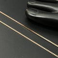 Silver Ladies Anklet Box 925