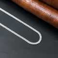 Silver Mens Chain Flat 18inches 925