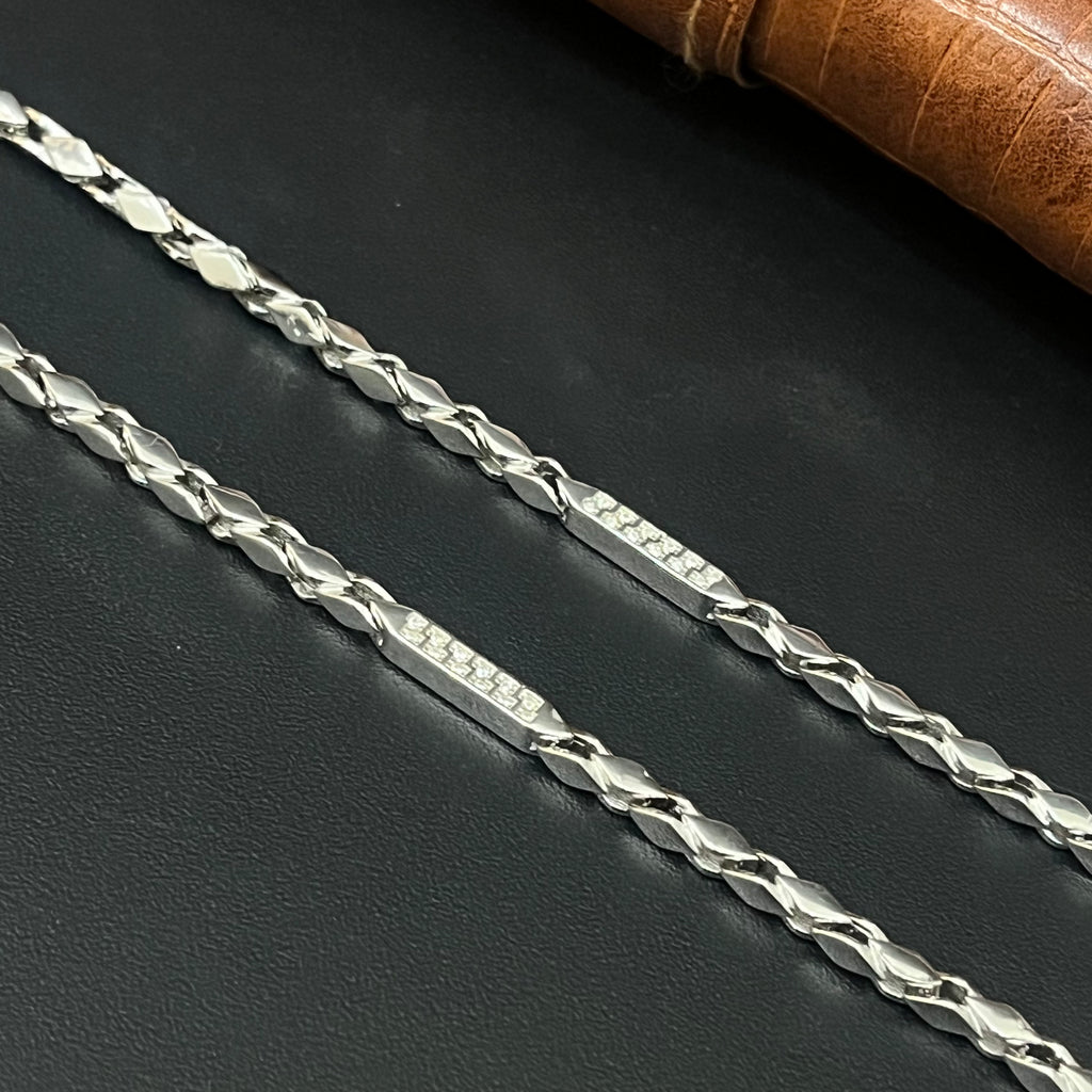 Silver Mens Chain Choco Kathli CC01 925