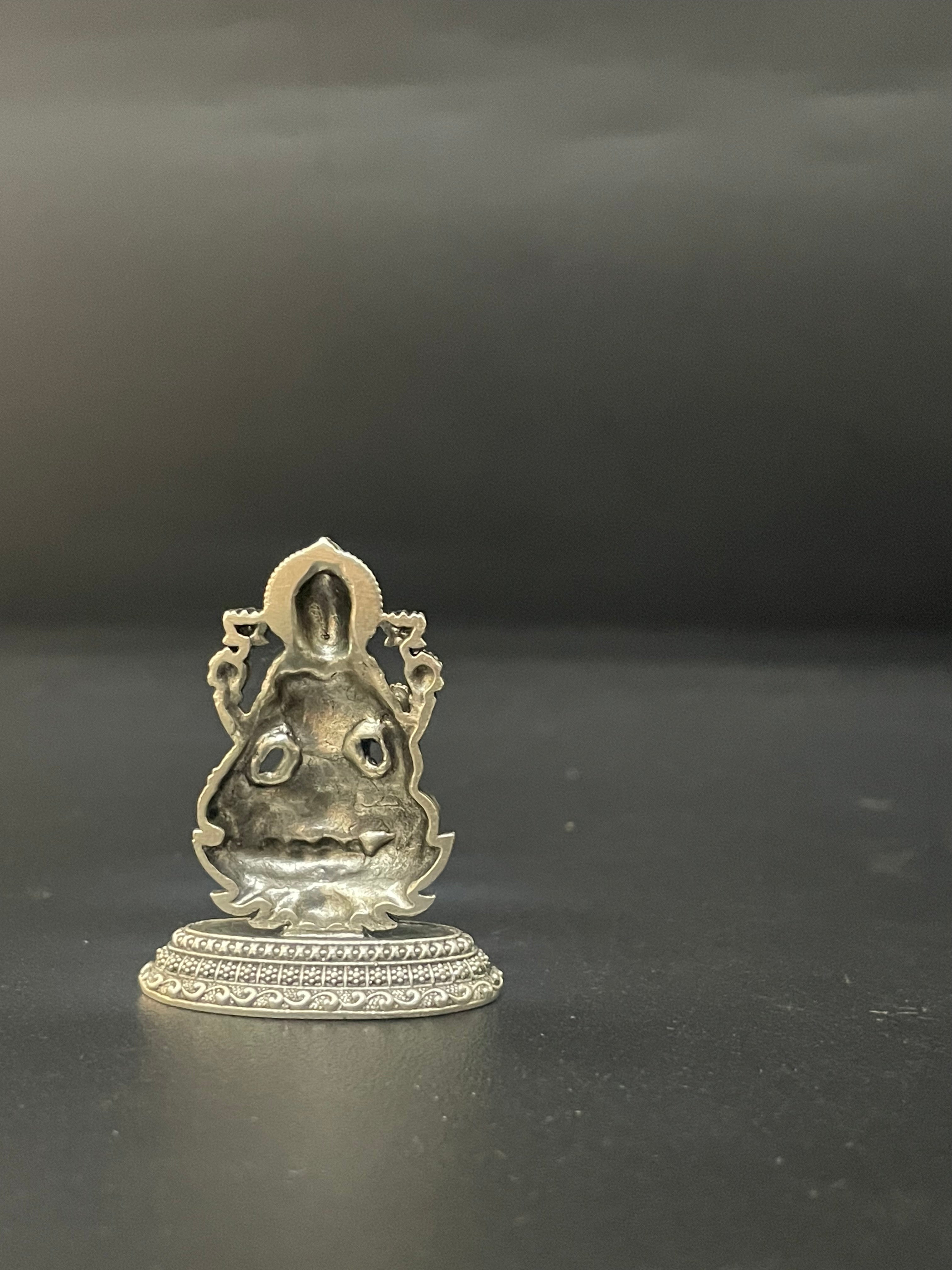 Silver Antique Lakshmi Idol i2 925