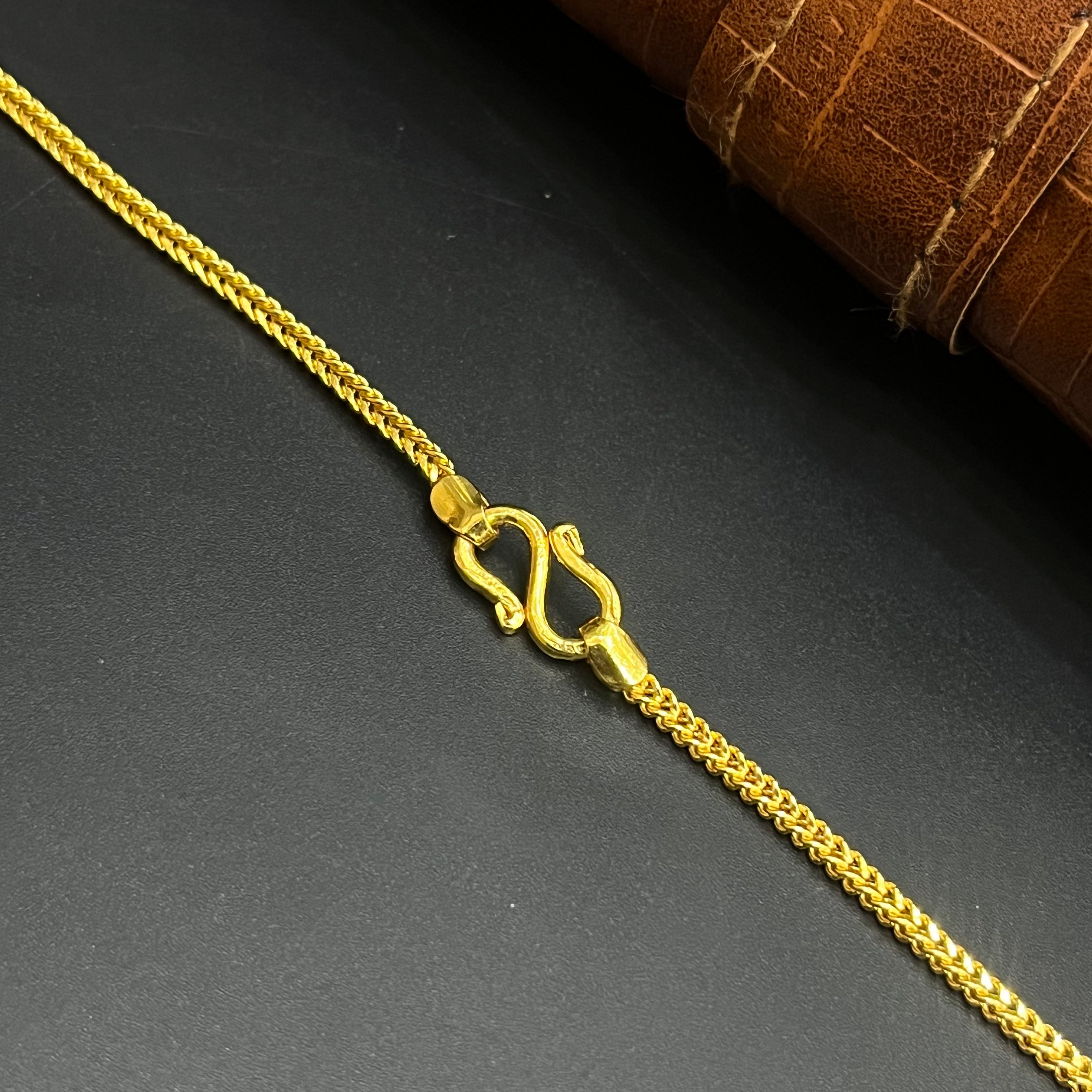 Silver Ladies Chain Fabulous Dokiya Edition Gold Finish M01 925