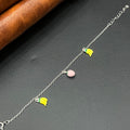 Silver Baby Bracelet Charms Veggies