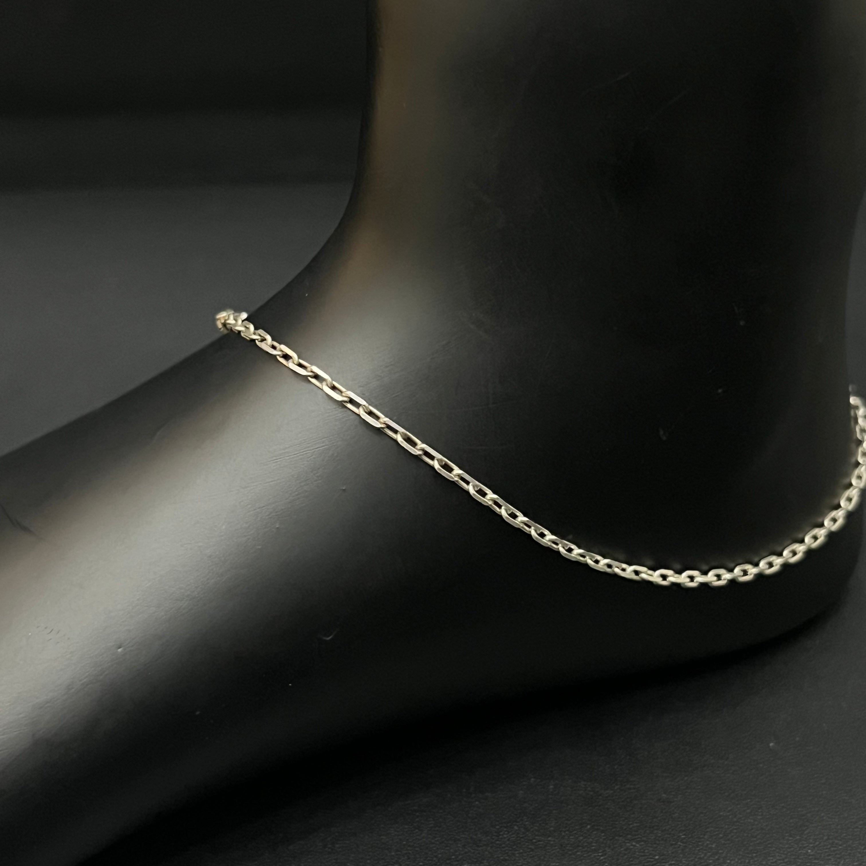 Silver Ladies Anklet Links