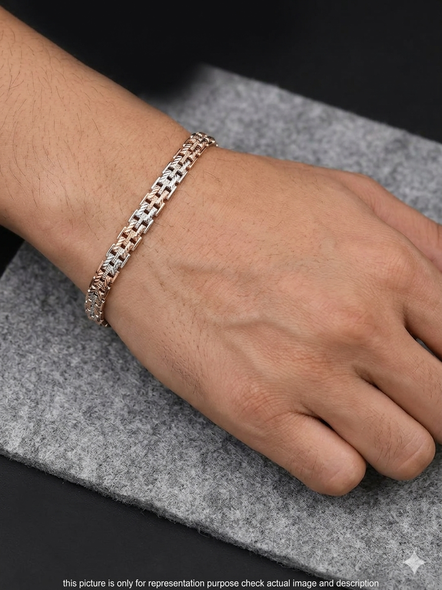 Men's Bracelet_Two Tone Italian
