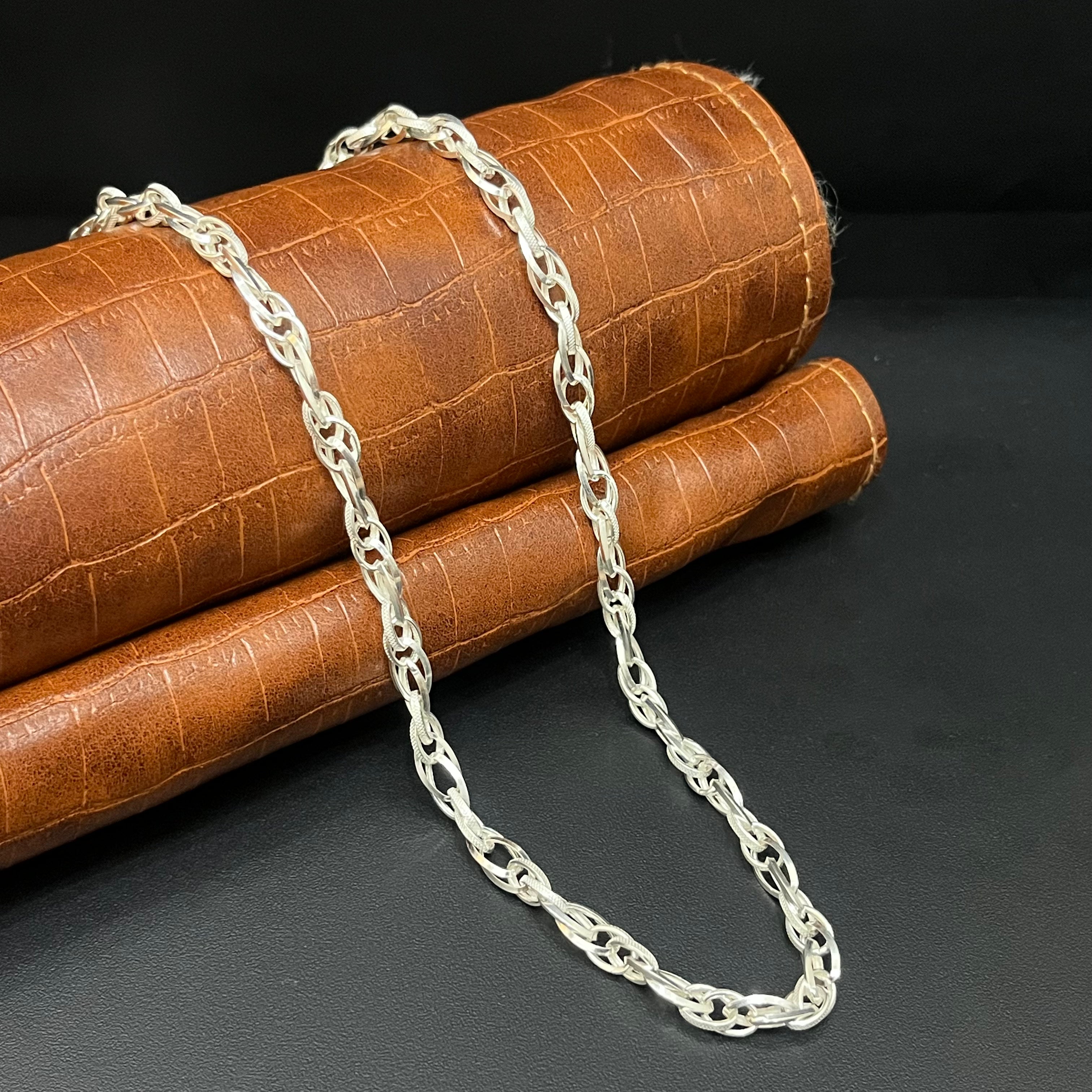Silver Mens Chain 10