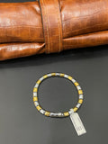 Silver Mens Bracelet Two Tone TT1 925