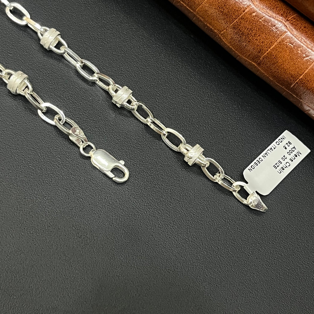 Silver Mens chain 7