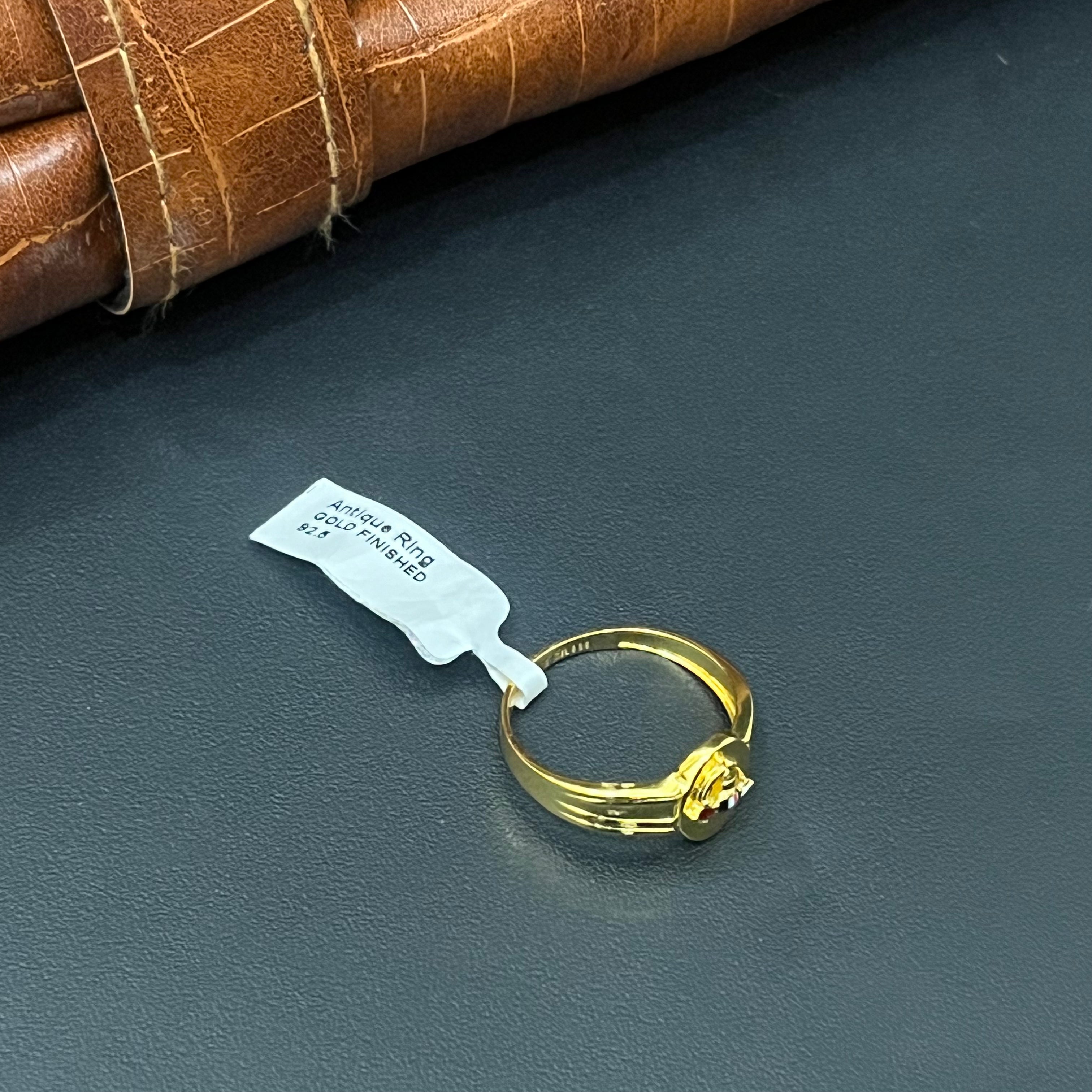 Silver Ring Tirupathi Balaji Gold Finished 925 5