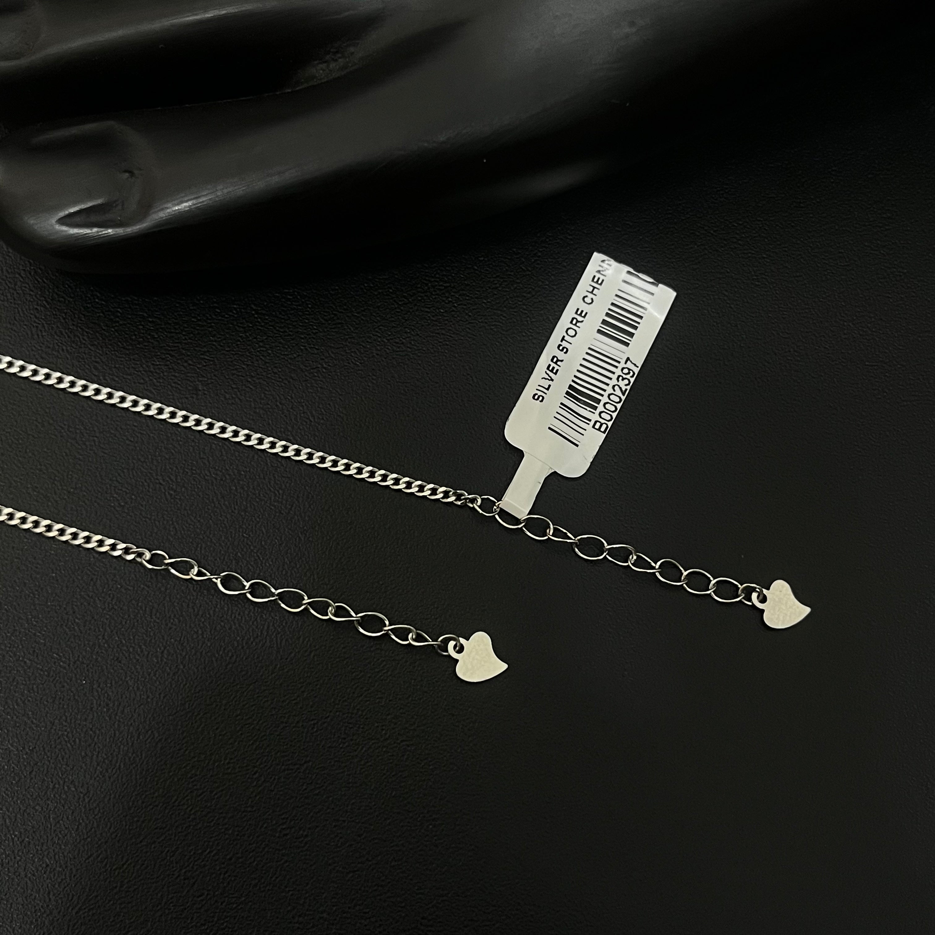 Silver Ladies Anklet Links 925