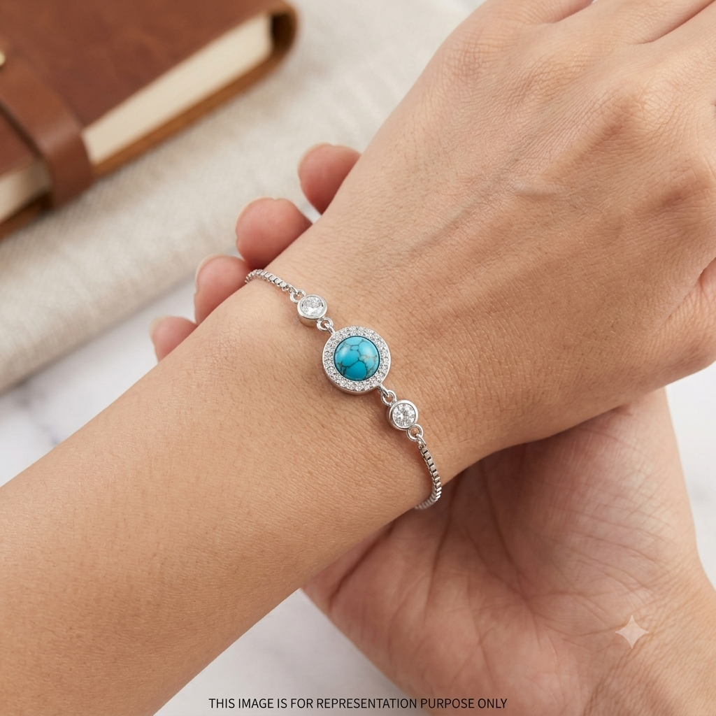 Silver Ladies Bracelet Oceanic Elegance 925