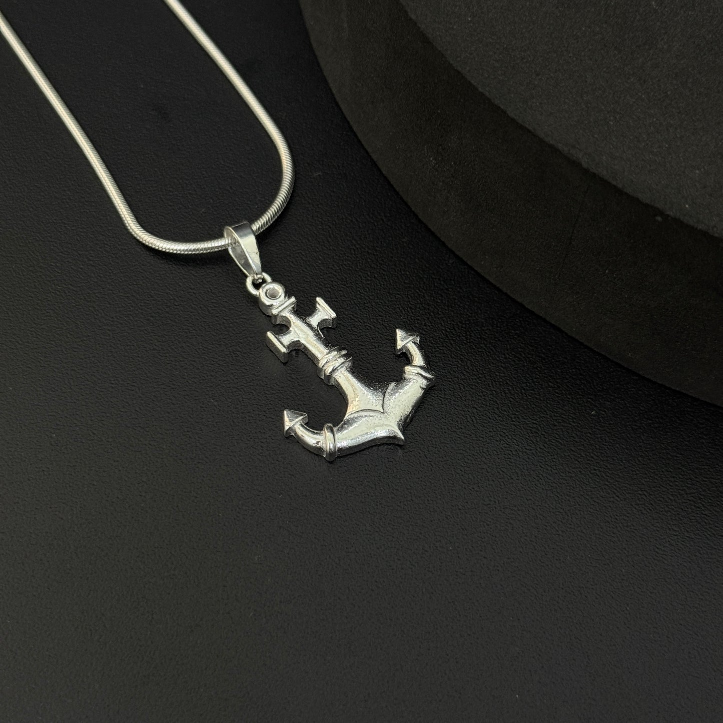 Silver Pendant _Big Anchor