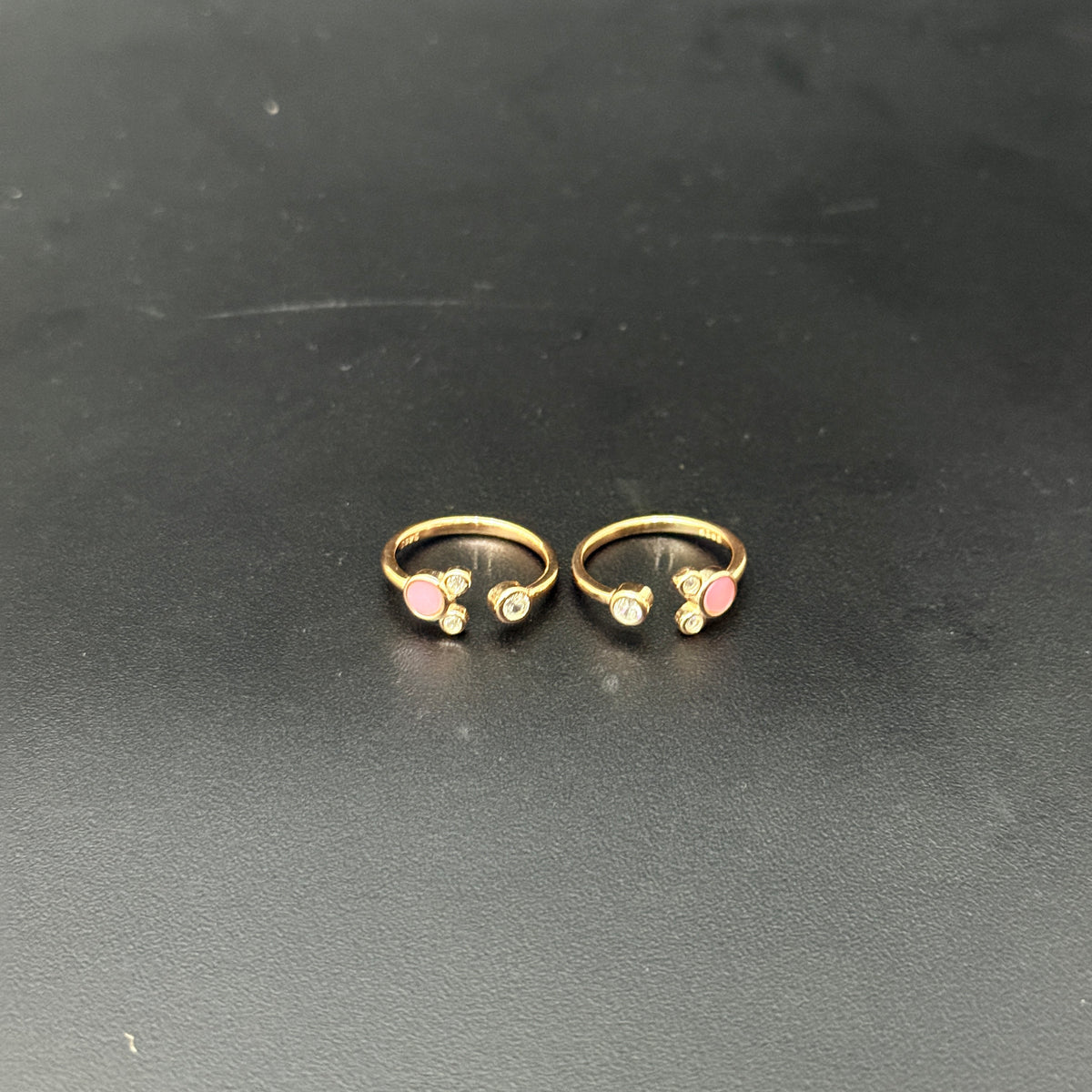 Ladies Toe ring Pink RG