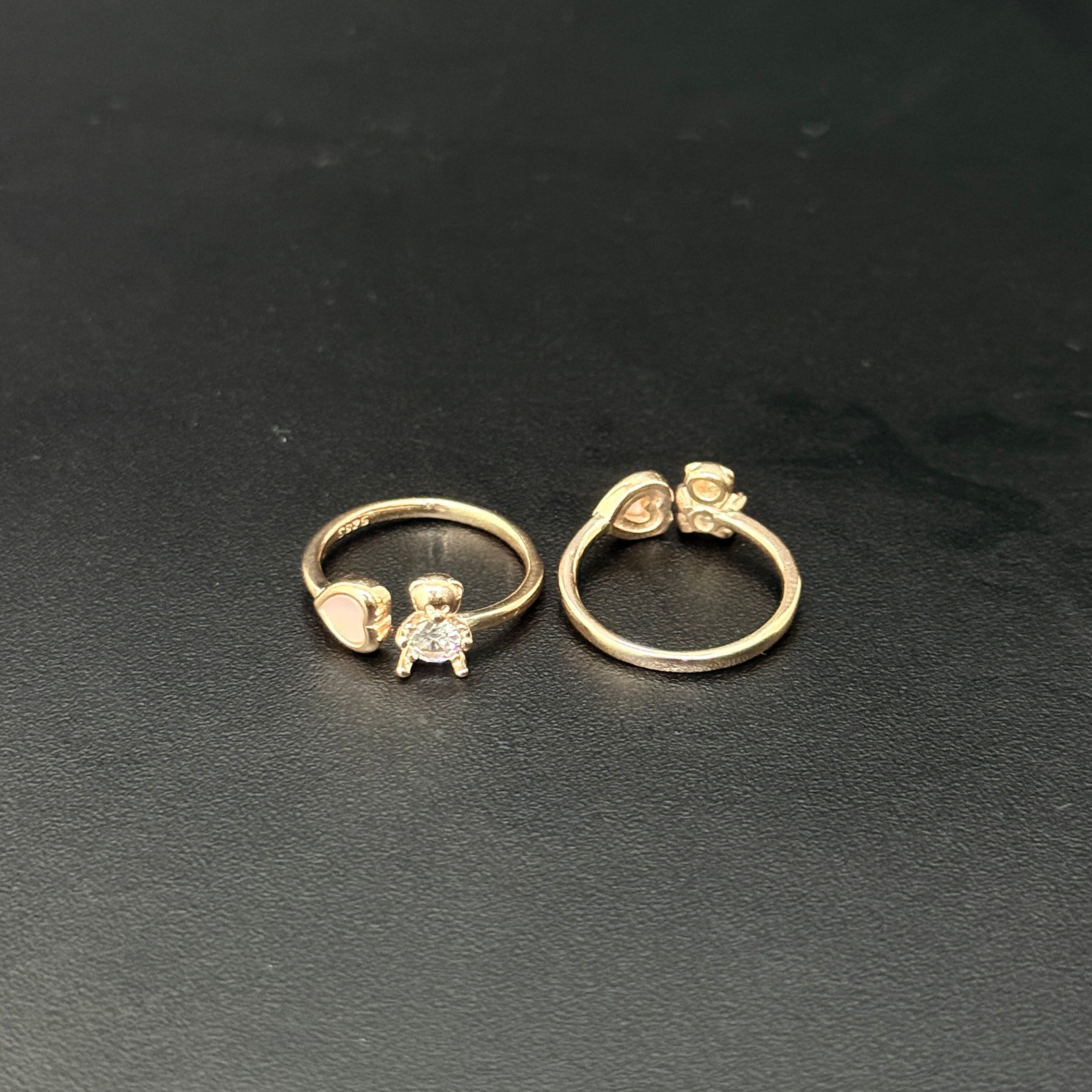 Ladies Silver  Toe Rings_Bubblegum Bloom RG