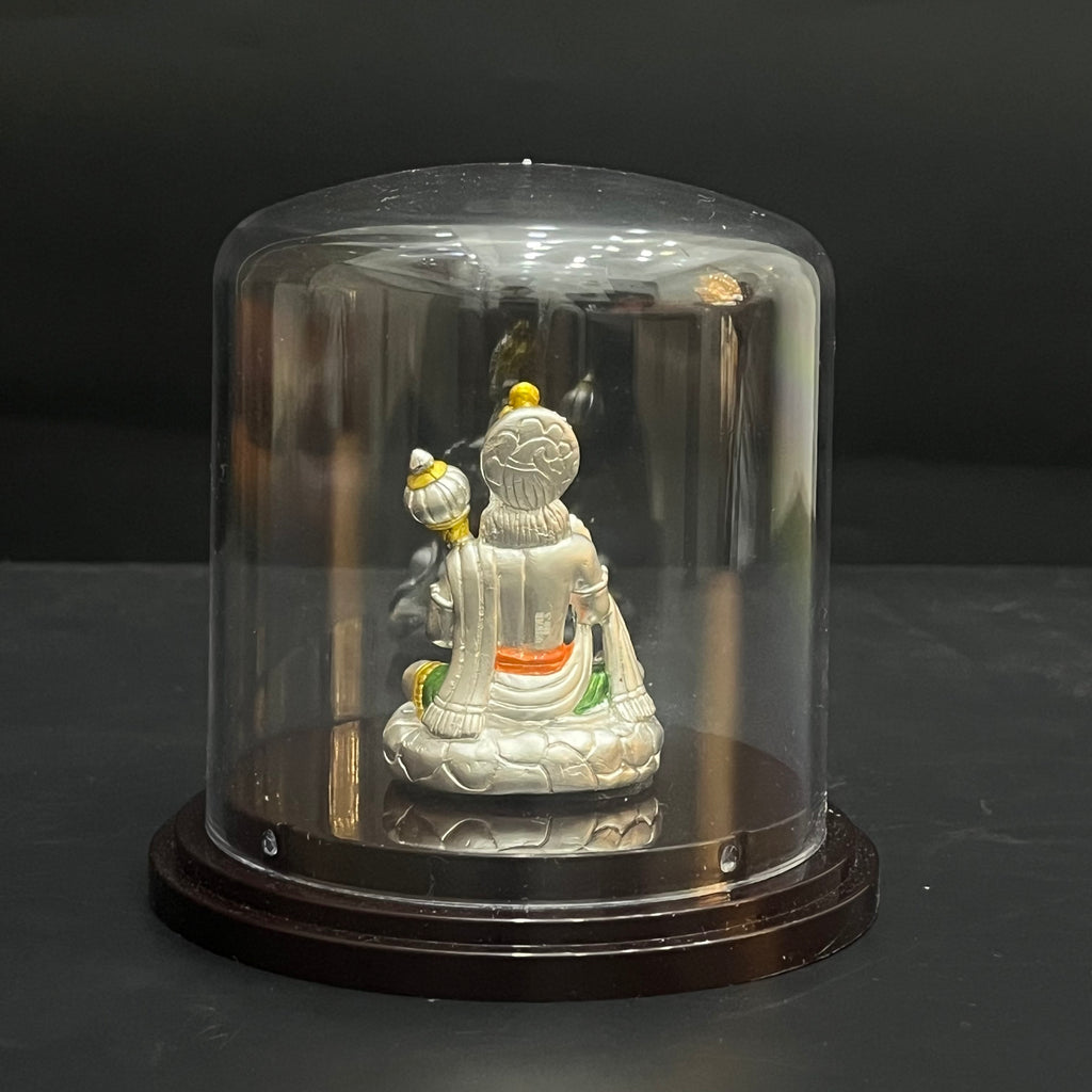 Silver Idol Shri Jai Hanuman Clear Art 999