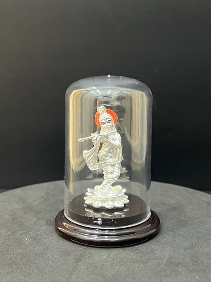 Pure Silver Little Krishna Idol