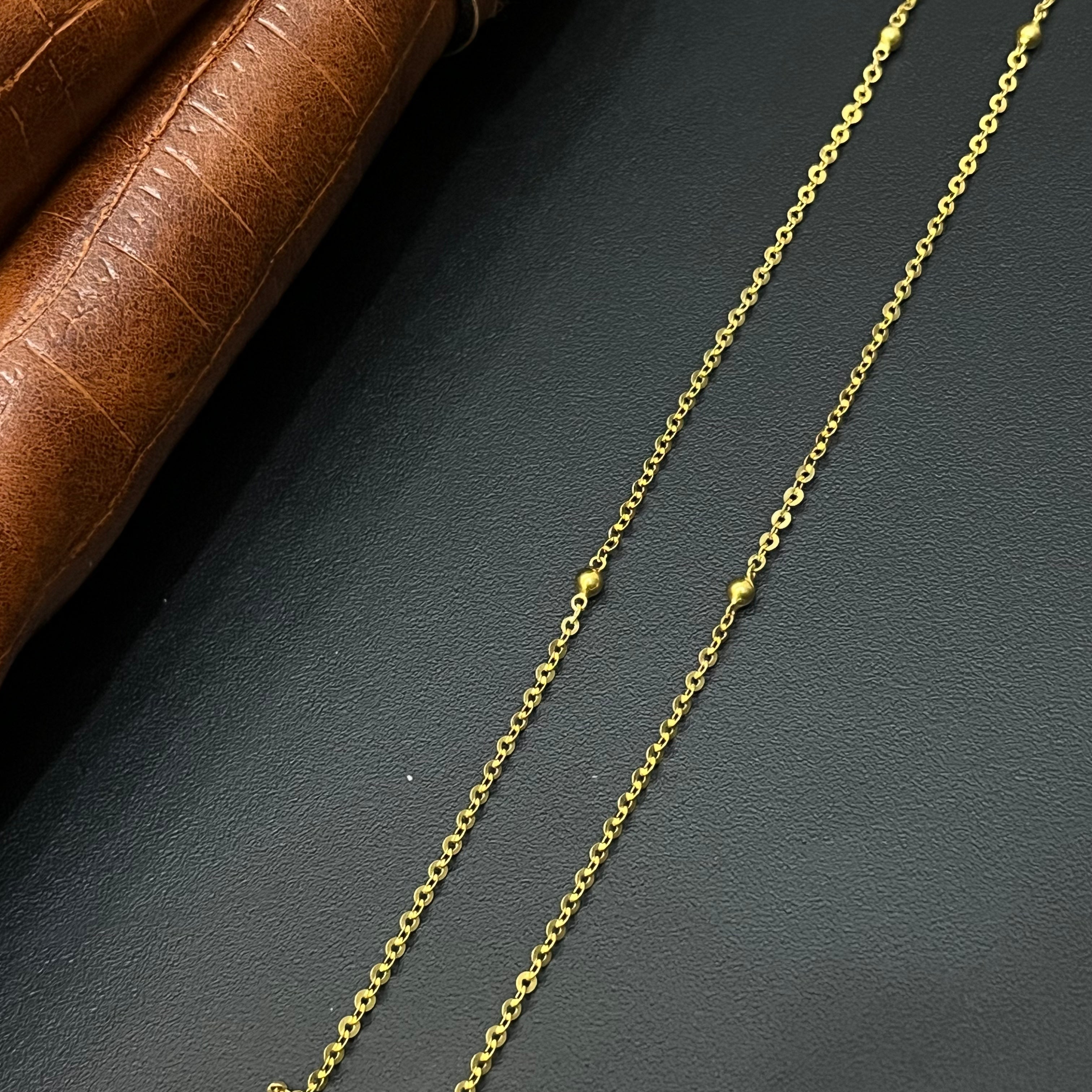Ladies Gold Chain Balls