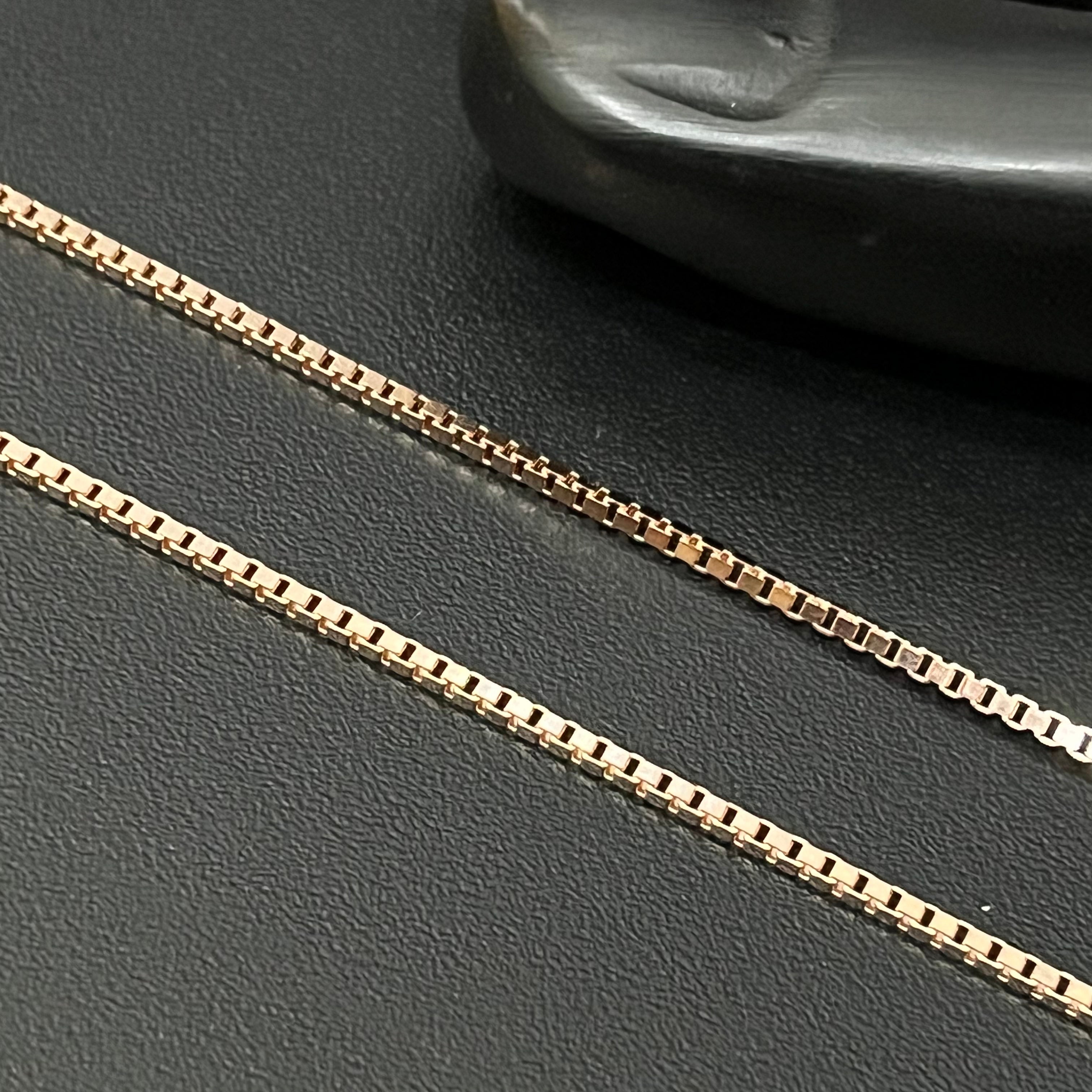 Silver Ladies Anklet Box 925