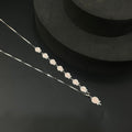 Silver Baby Chain Rose