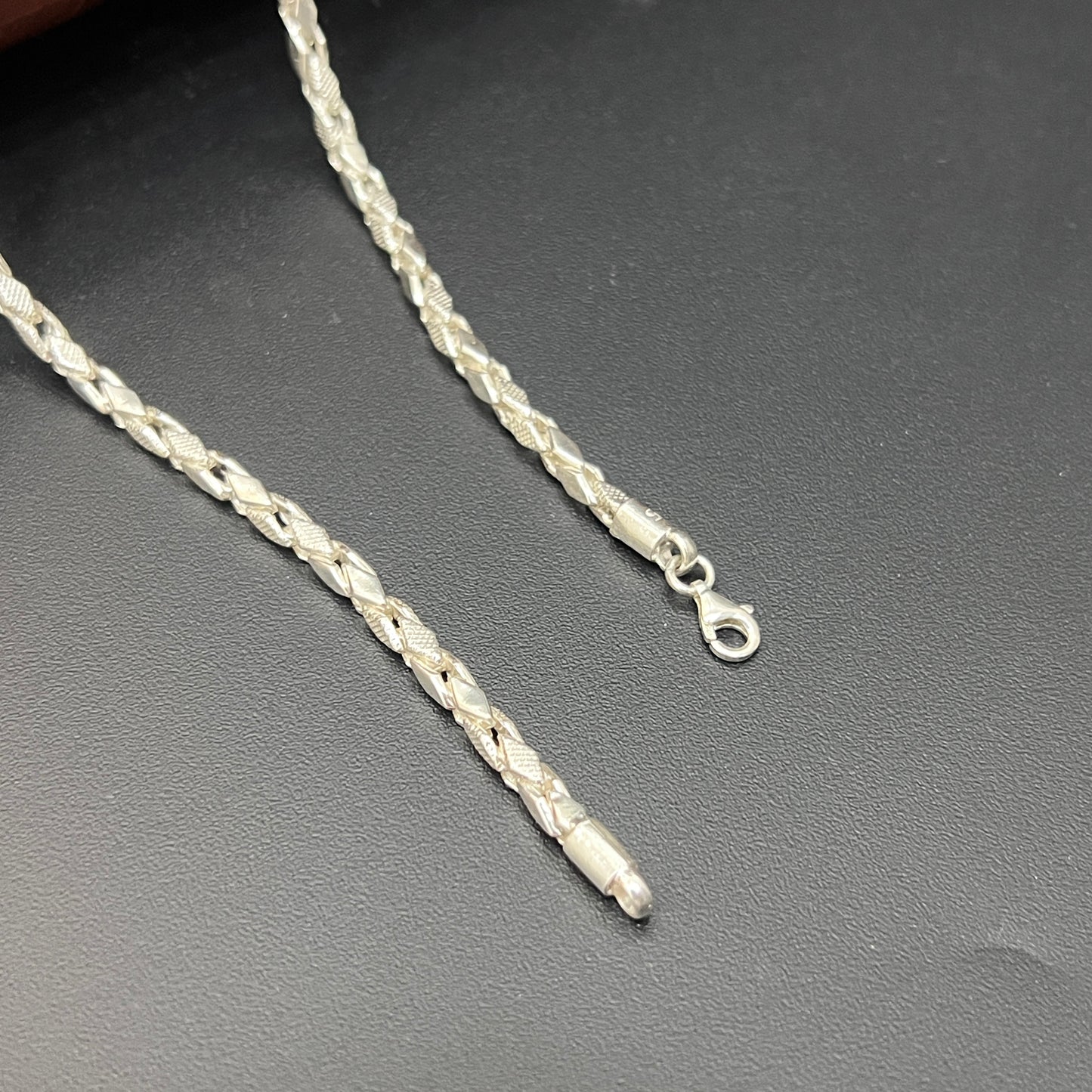 Silver Kathli Silver Finished Matte Finished