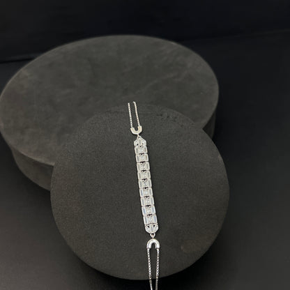 Silver Ladies Braclet Zicron