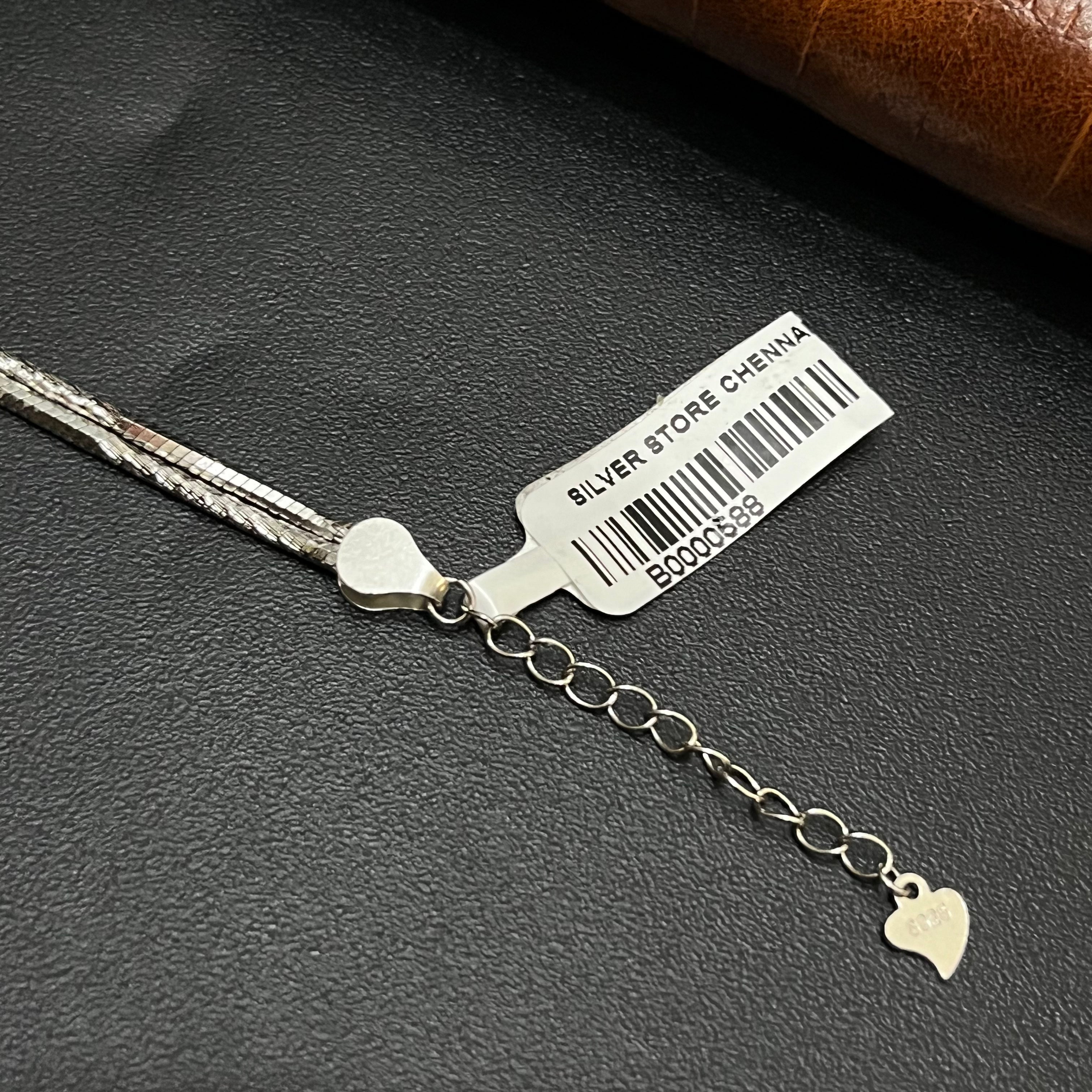 Silver Unisex Bracelet Knot Type 925