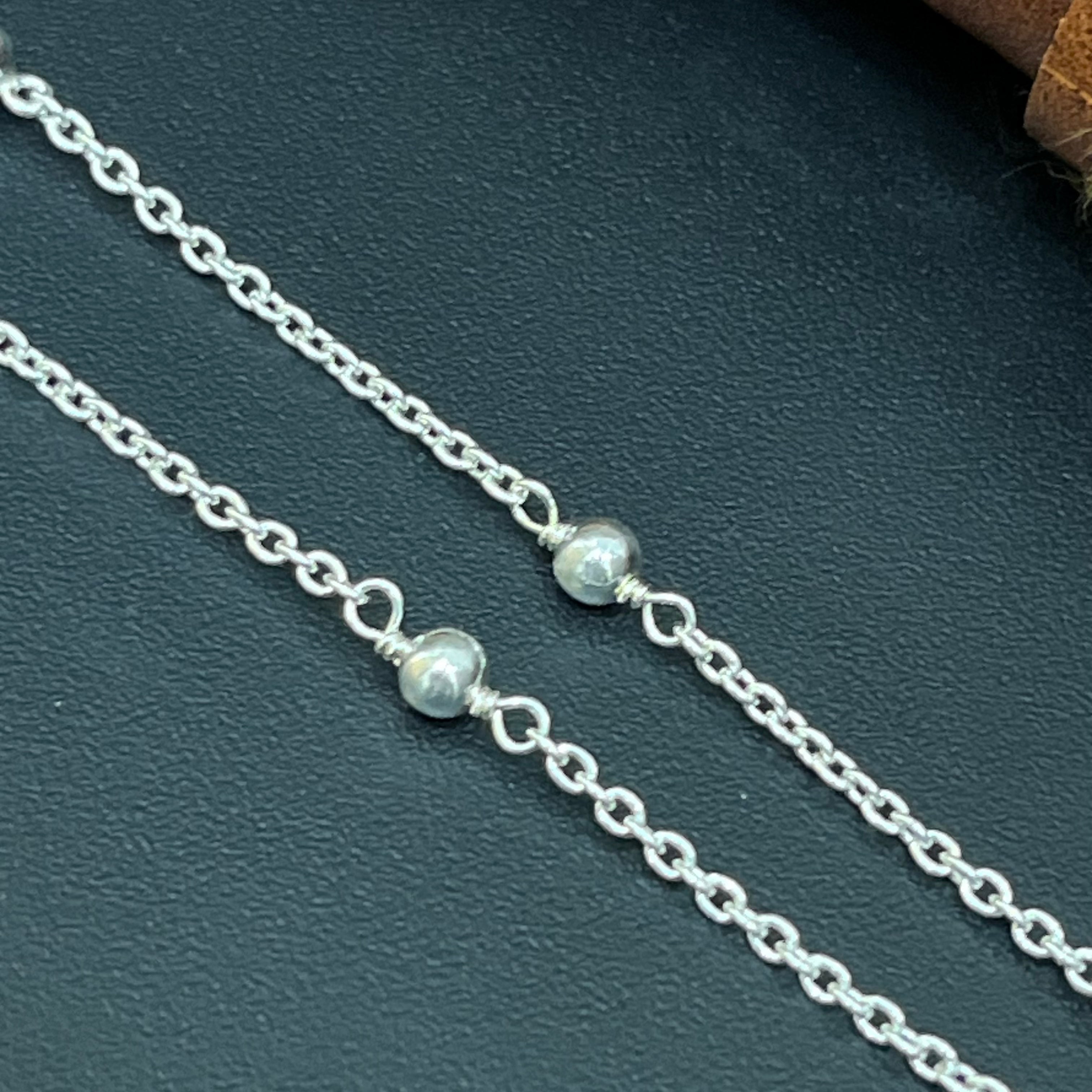 Silver Jesus Jabba Malai Bold M02 925