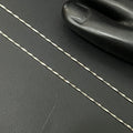 Silver Ladies Anklet ZigZag 925
