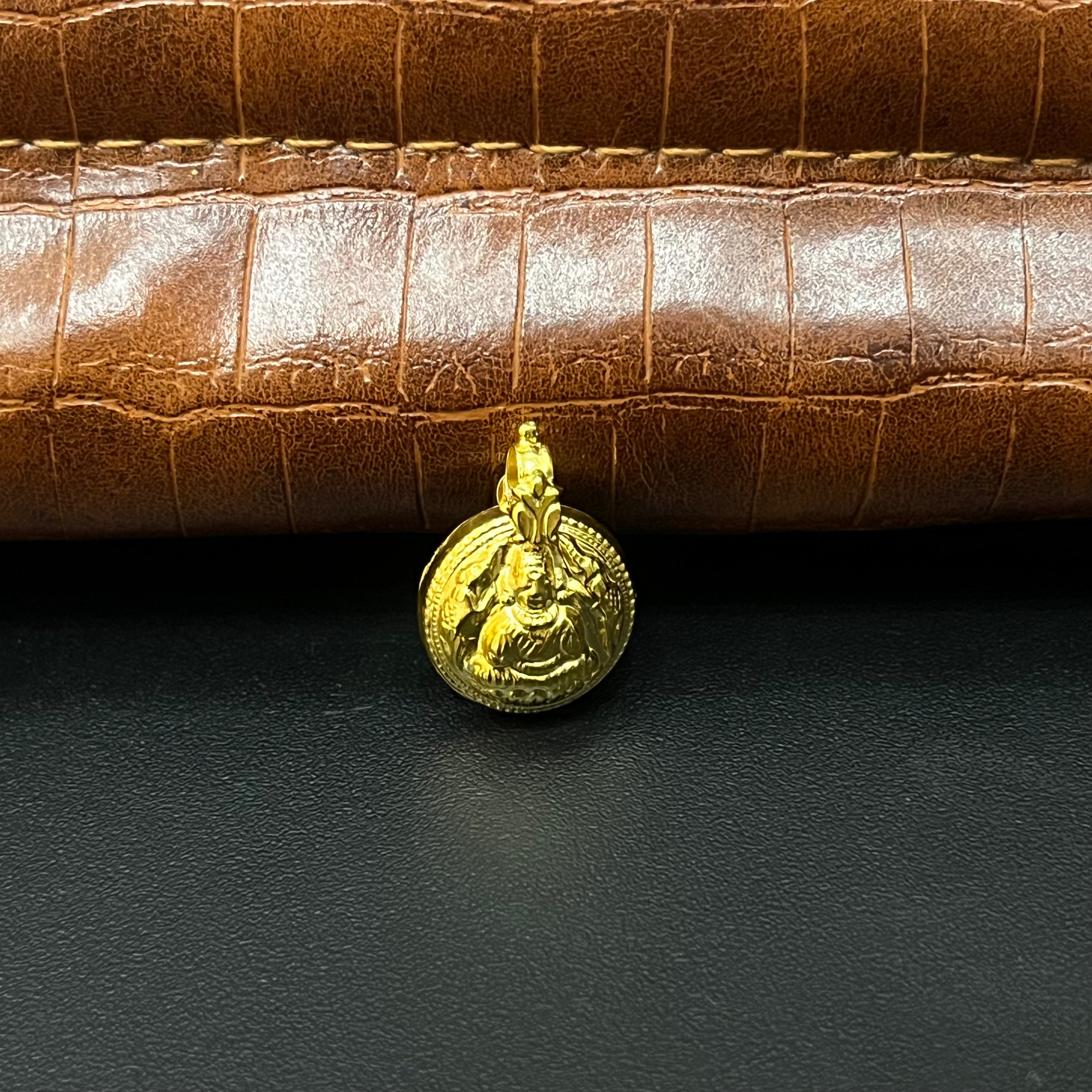 Silver Thali Mangalayam items Gold Finished