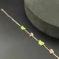 Silver Ladies Bracelet Feet RG