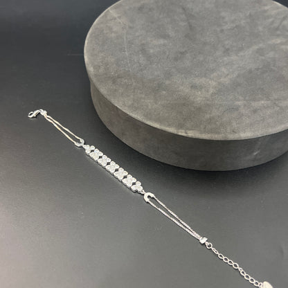Silver Ladies Braclet Zicron