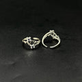 Ladies Toe Rings Rose Glow