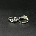 Ladies Toe Rings Green Bush