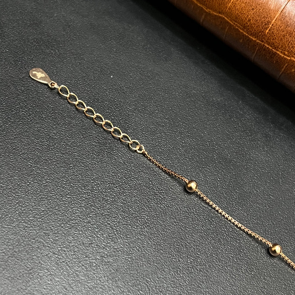 Silver Ladies Bracelet Star Edition Rose Gold 925