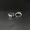 Ladies Toe  Ring Daisy  SS