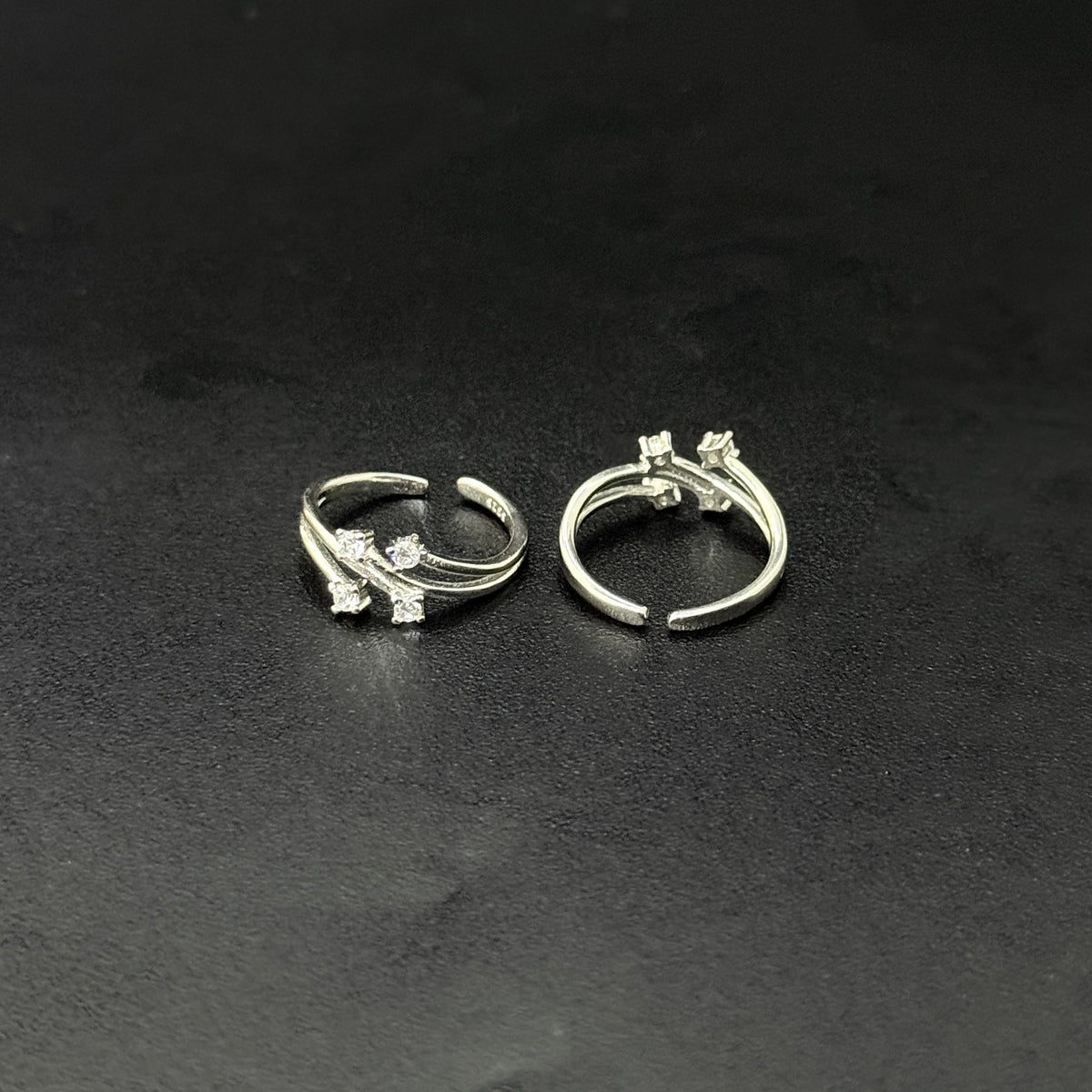 Ladies Toe  Ring Daisy  SS