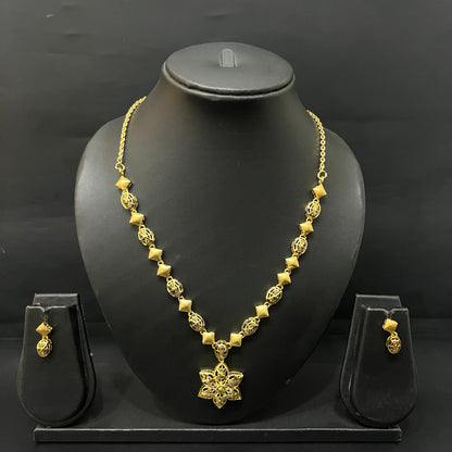 Silver Turkey Necklace & Studs TK03