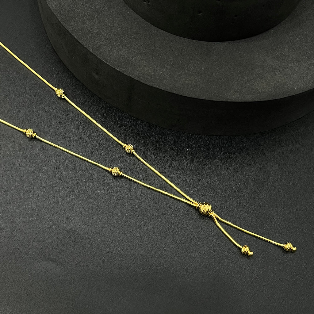 Silver Gold Finished Dokiya Chain S01