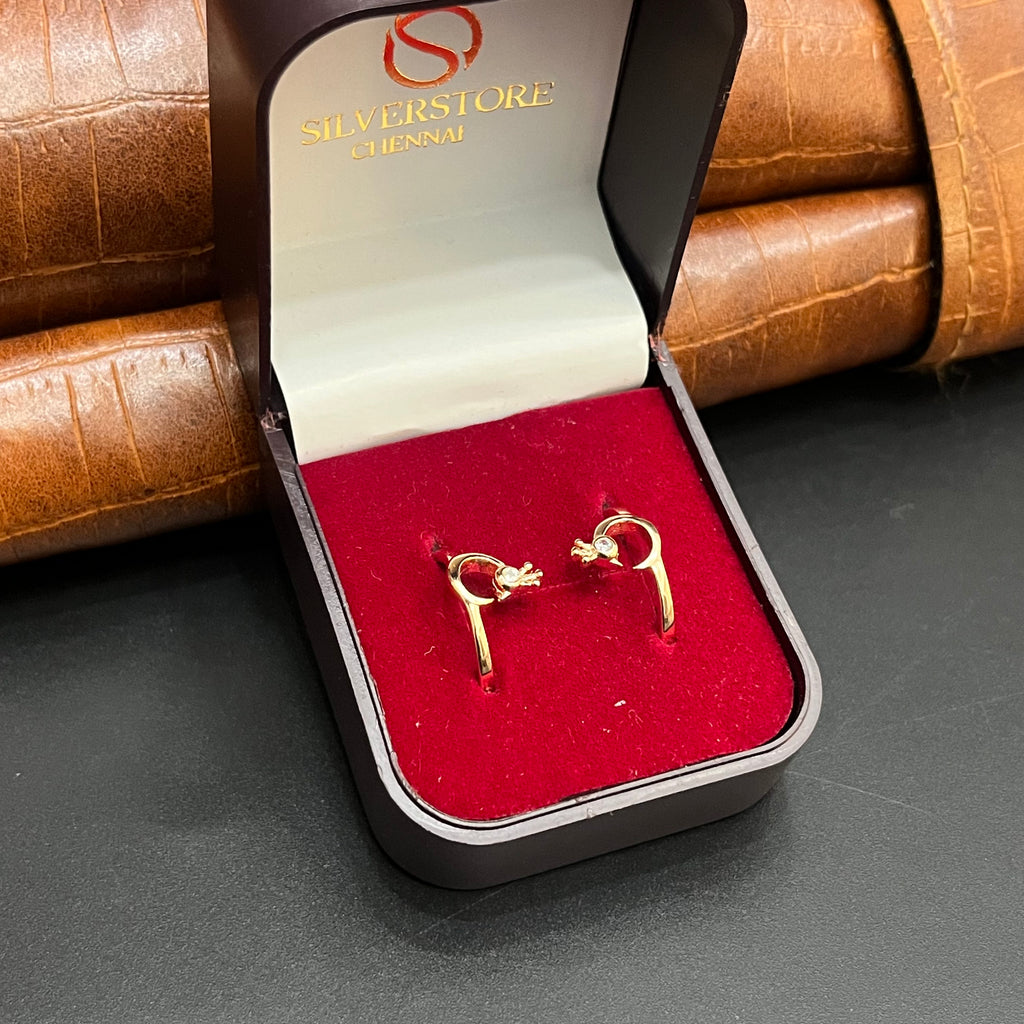 Silver Ladies Toe Ring Swan RG 925