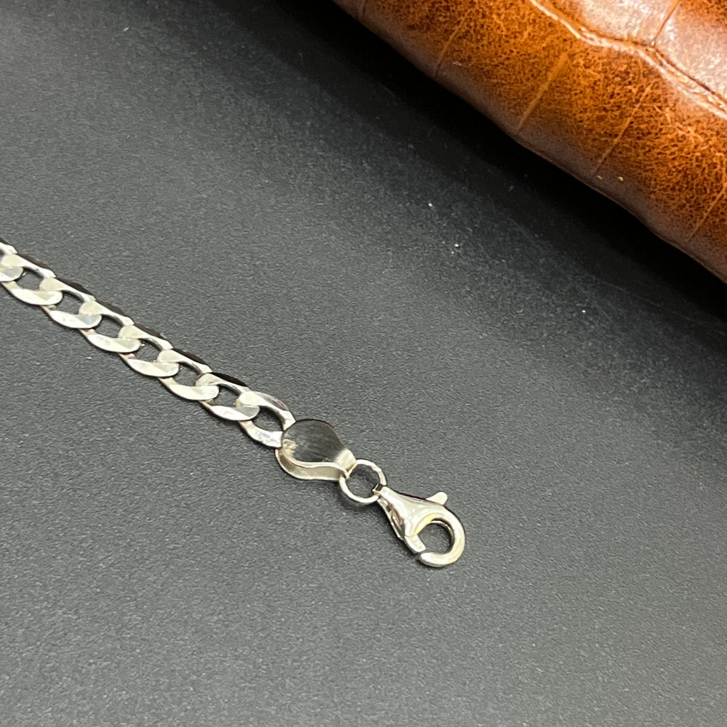 Silver Customised Kids Bracelet Cute Doll Face 925