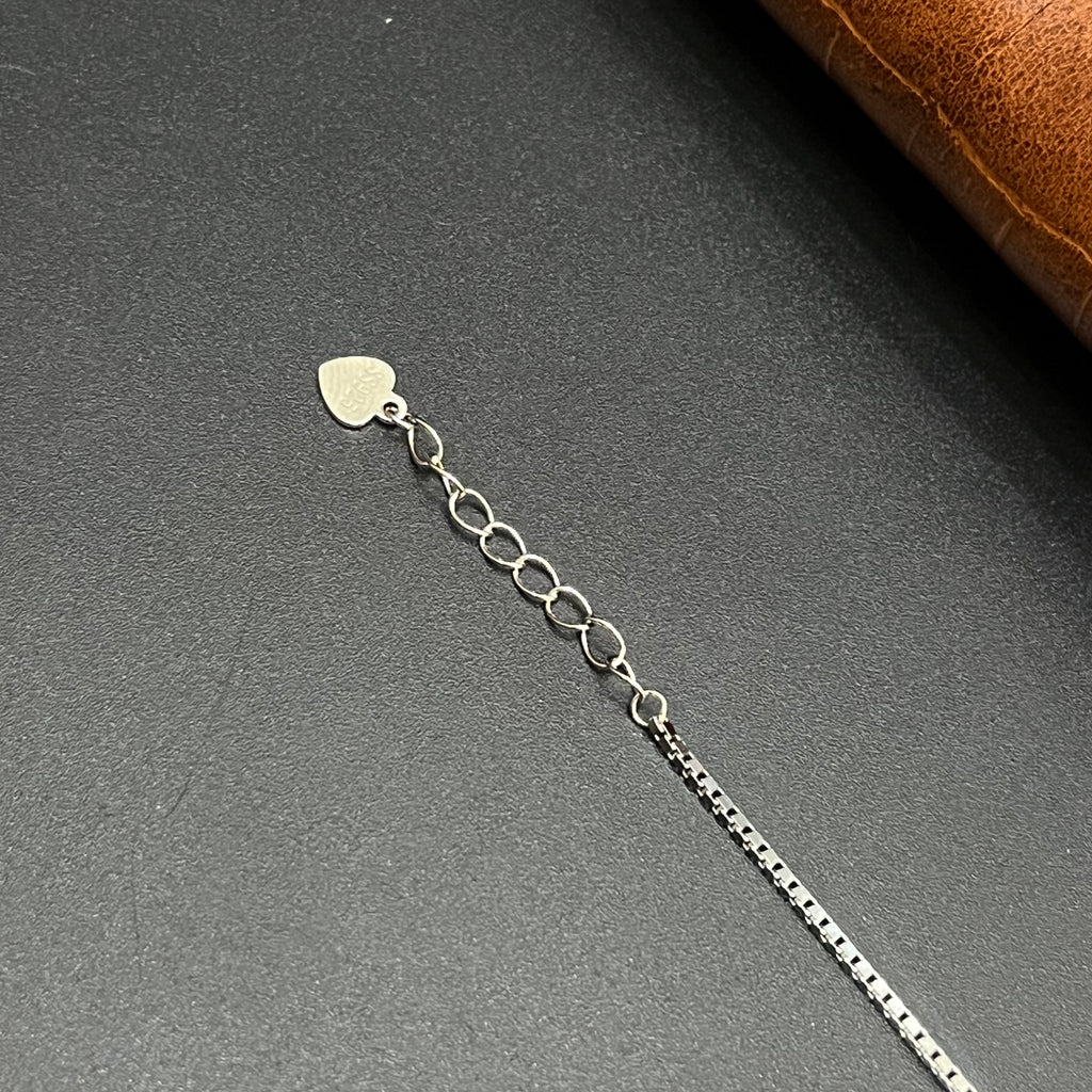 Silver Ladies Bracelet Blooming Flower Solitaire Stones 925