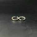 Ladies Toe Rings Curvy Creattive